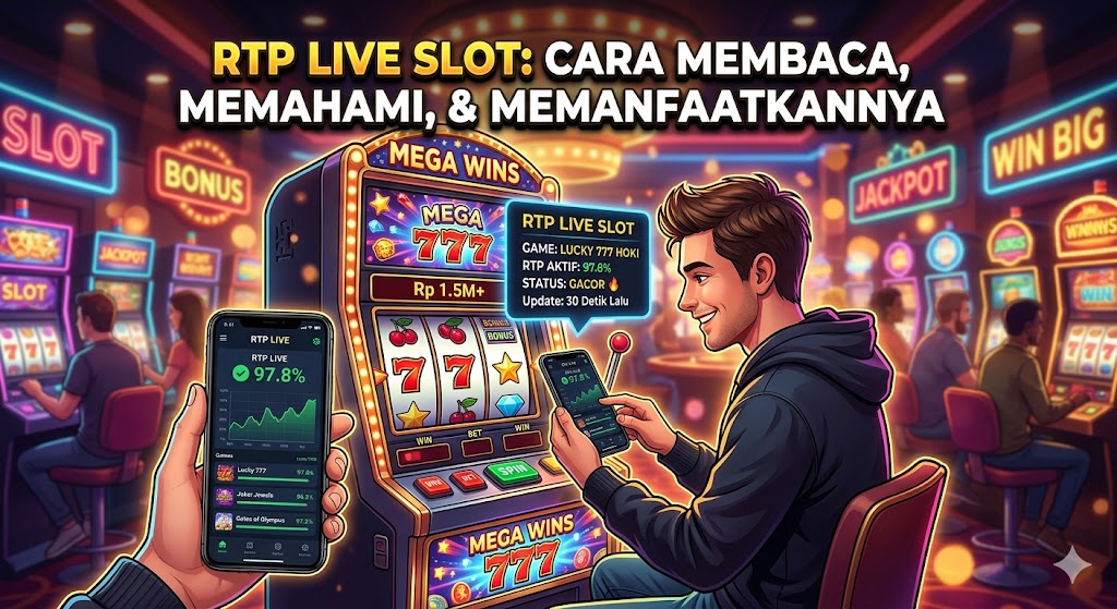 Read more about the article RTP Live Slot: Cara Membaca, Memahami, dan Memanfaatkannya untuk Bermain Lebih Efektif