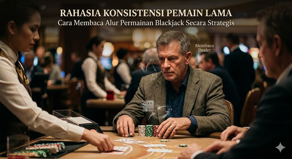 Read more about the article Rahasia Konsistensi Pemain Lama: Cara Membaca Alur Permainan Blackjack Secara Strategis